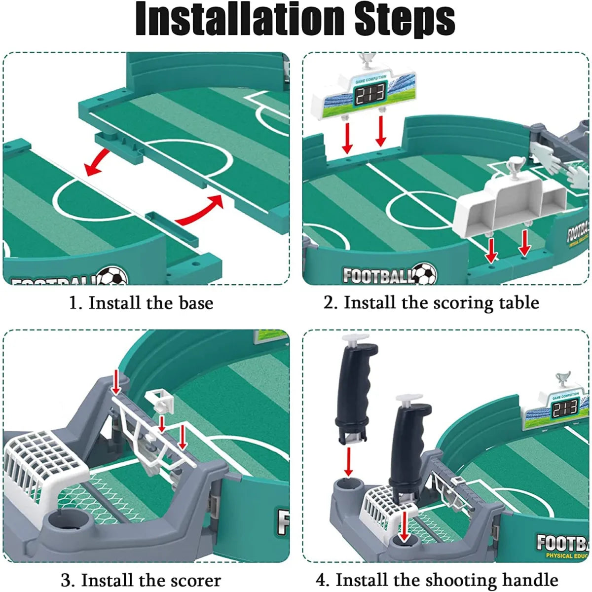 Mini Tabletop Football Game Set