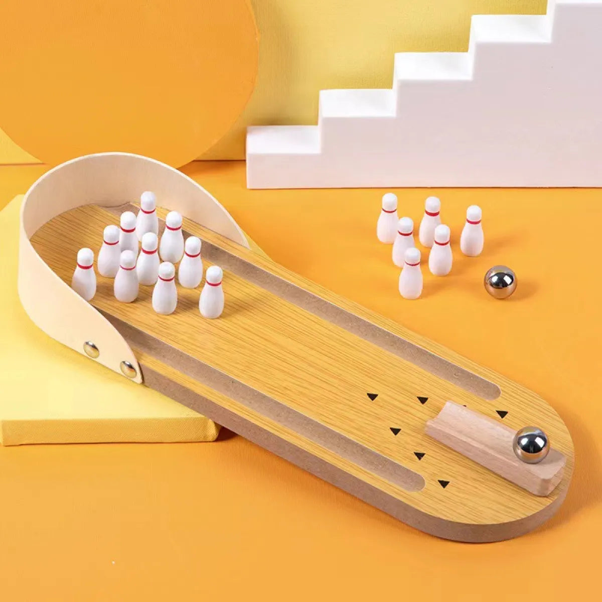 Mini Bowling Game Set Desktop Toy