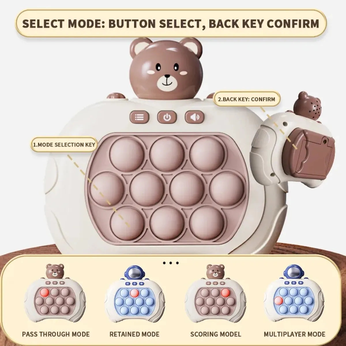 Push Bubble Game Toy for All