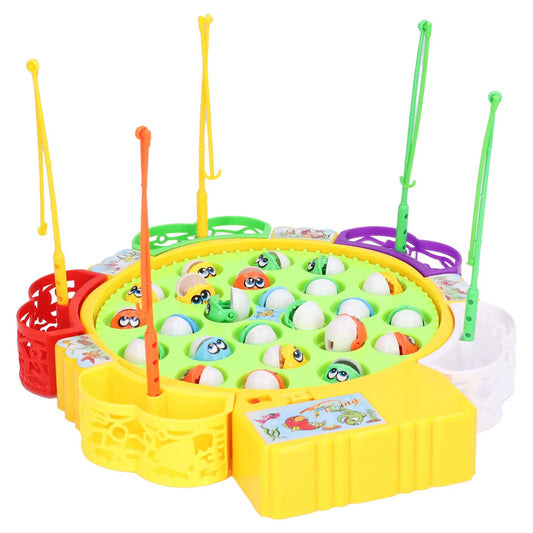 Fishing Game Set 24 Fish Poles Music
