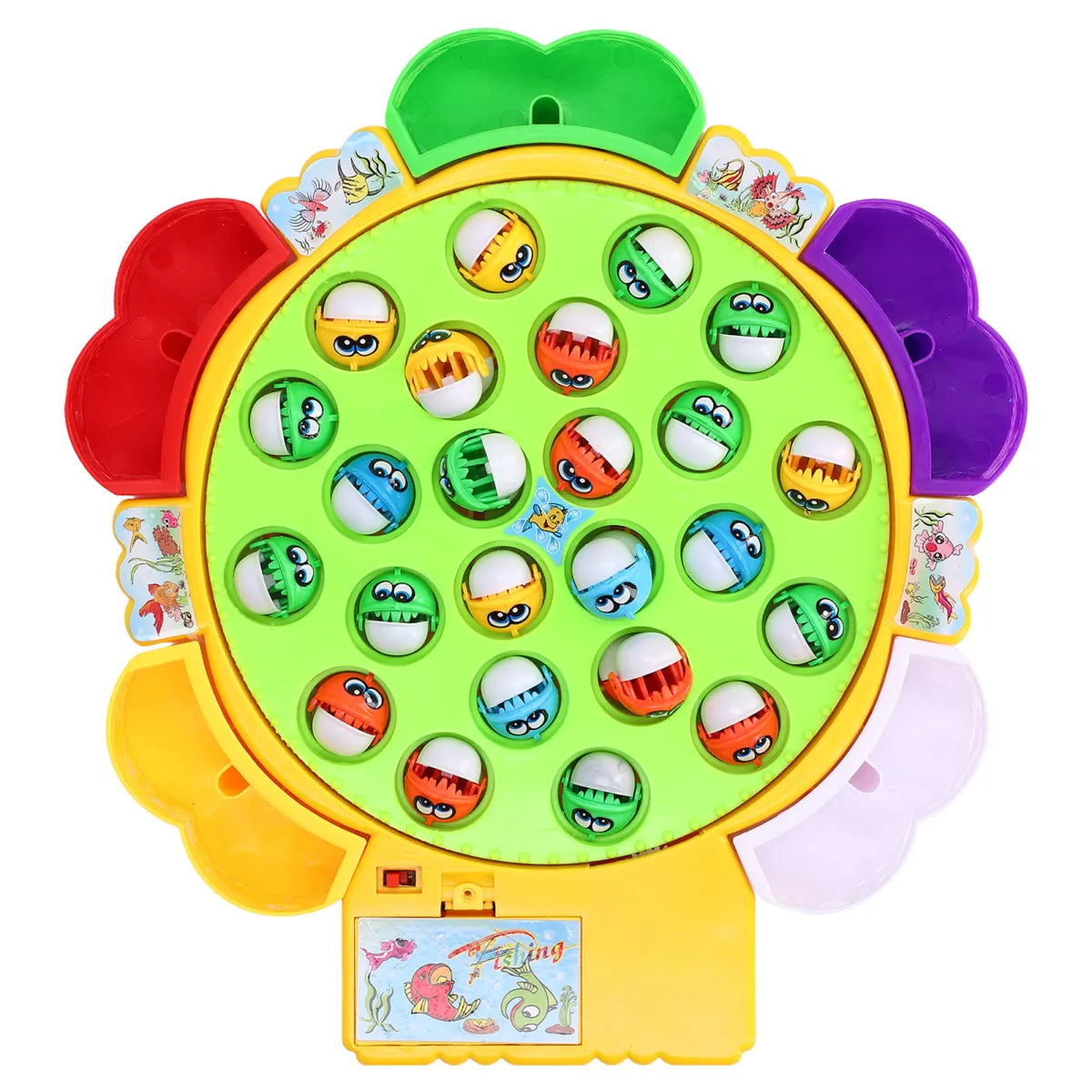 Fishing Game Set 24 Fish Poles Music