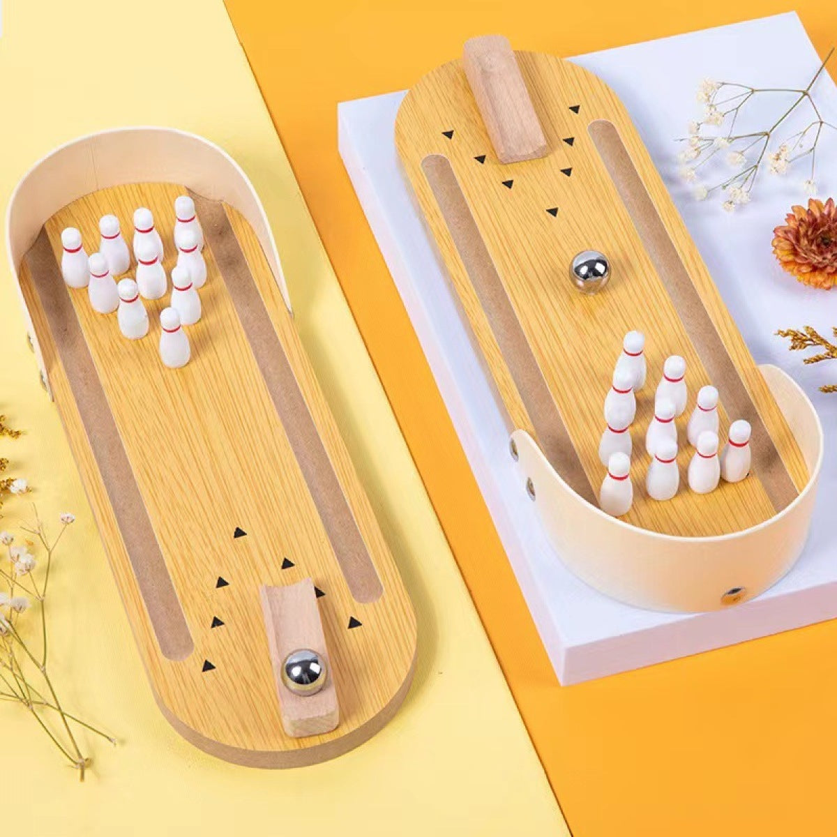 Mini Bowling Game Set Desktop Toy